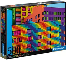 Clementoni dėlionė Color Boom Squares 35094, 500 vnt.