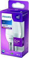 Philips LED B38 E14 7W 4000K 830 lm matinė (Frosted)