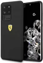 telefonas samsung s20 galaxy - Ferrari Samsung Galaxy S20 Ultra Hardcase Silicone Juodas (Black) - 1 nuotrauka