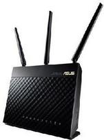 asus routeris - Asus RT-AC68U Dual-Band Wireless 802.11ac-AC1900 Gigabit Router USB 3.0 - 2 nuotrauka