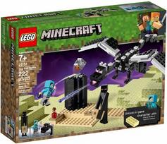 minecraft lego konstruktoriai - LEGO Minecraft Mūšis Pabaigos dimensijoje 21151 - 1 nuotrauka