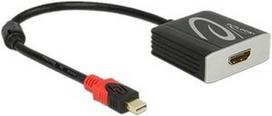 hdmi to female mini displayport - Delock Adapter mini DisplayPort 1.2 to HDMI female - 1 nuotrauka