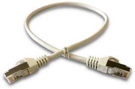 Datacom S/FTP Cat6a Patch Cord 0.5m Grey