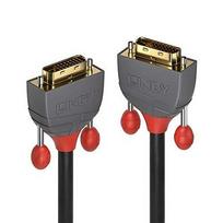 lindy anthra line - Lindy DVI-D Dual Link Kabelis Anthra Line 15m - 1 nuotrauka