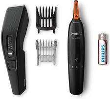 nosies plauku kirpimo masinele - PHILIPS HC3510/85 + kirpimo mašinėlė nosiai - 1 nuotrauka