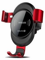 wireless charger - Evelatus Wireless Charger Car Holder Red WCH02 - 1 nuotrauka