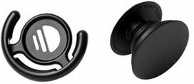 popsockets - Popsocket Car And Any Flat Surface Mount PopClip Holder And Finger Grip Holder/Stand Black - 1 nuotrauka