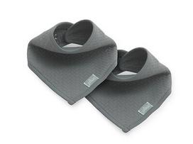 Jollein seilinukas Bib Bandana Storm Grey 2 vnt.