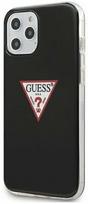 iphone 12 mini dekliukas - Guess Triangle Collection Back Case For Apple iPhone 12 Mini Black - 1 nuotrauka