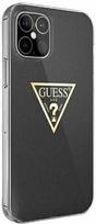 iphone 12 mini - Guess Metallic Collection Back Case For Apple iPhone 12 Mini Black - 1 nuotrauka