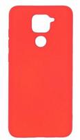Evelatus Soft Touch Back Case For Xiaomi Redmi Note 9 Red