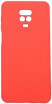 Evelatus Soft Touch Back Case For Xiaomi Redmi Note 9 Pro Red