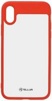 Tellur Hybrid Matt Bumper Back Case For Apple iPhone X/XS Red