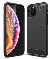 TakeMe Carbon Effect Back Case For Apple iPhone 11 Black