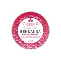 BEN&ANA Dezodorantas metalinėje pakuotėje PINK GRAPEFRUIT, 45g