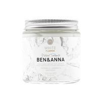 ben anna pasta -  BEN&ANA balinanti dantų pasta su fluoridu WHITE, 100ml - 1 nuotrauka