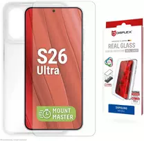 Samsung Galaxy S26 Ultra Real Screen Glass MM + Case By Displex Transparent