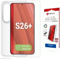 Samsung Galaxy S26+ Real Screen Glass MM + Case By Displex Transparent