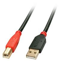 active usb cable 15m - Lindy USB 2.0 Aktiv Typ A/B M/M 15m - 1 nuotrauka
