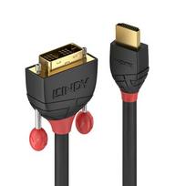Lindy HDMI an DVI-D Single Link Kabelis Juodas Line 5m