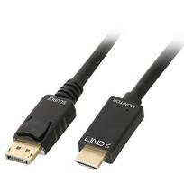 Lindy DisplayPort an HDMI Kabelis 4K30 (DP: passiv) 1m