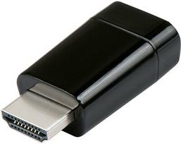 vga kabelis - Lindy Adapteris HDMI Typ A auf VGA Dongle 1080p - 1 nuotrauka
