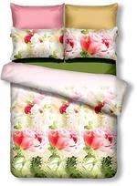 DecoKing Emerald Lotte Bedding Set 155x220/80x80