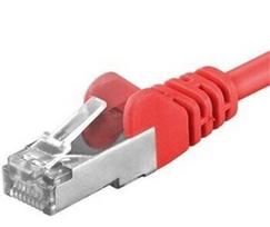 PremiumCord AWG 26/7 Cat6a S/FTP Patch Cord 3m Red