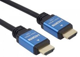PremiumCord Ultra Metal HDMI 2.0b Cable 5m Black/Blue