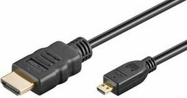 PremiumCord HDMI A To Micro HDMI 3m Black