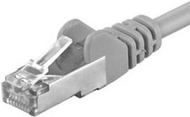 PremiumCord AWG26 Cat6 FTP Patch Cord 20m Grey