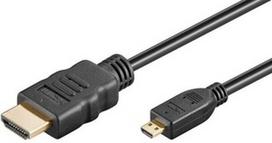 PremiumCord HDMI A To Micro HDMI 1m Black