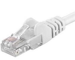 PremiumCord UTP Cat5e Patch Cable 10m White