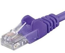 PremiumCord UTP Cat5e Patch Cable 10m Purple