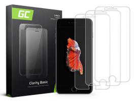 iphone 7 apsauginis stiklas - Green Cell Clarity iPhone 6 Plus/ 6S Plus/ 7 Plus/ 8 Plus 3-pack - 1 nuotrauka