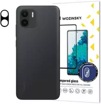 kameros stikliukas xiaomi - Wozinsky Full Camera Glass 9H Xiaomi Redmi A2/ A1 - 1 nuotrauka