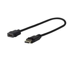 Vivolink Pro PRODPADAPHDMI DisplayPort į HDMI Adapteris 0.2m Juodas (Black)