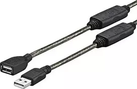 Vivolink PROUSBAAF5 USB 2.0 USB-A į USB-A kabelis 5 m Juodas (Black)