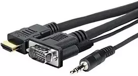 Vivolink Pro PROVGAHDMIFLY5 VGA / 3.5 mm / HDMI Kabelis 5 m Juodas (Black)