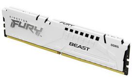 16gb ddr5 5600mhz - Kingston Fury Beast, DDR5, 16 GB, 5600 MHz, CL36, Balta (White) - 1 nuotrauka