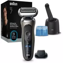 braun series 7 priedai - Braun Series 7 72-C7200cc, juodas/auksas (Black/Gold) - 1 nuotrauka