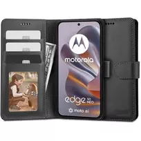 motorola edge 50 neo - Tech-Protect atverčiamas dėklas Motorola Edge 50 Neo - Juodas (Black) - 1 nuotrauka