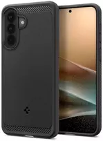 telefonai samsung galaxy - Dėklas Spigen Rugged Armor Samsung Galaxy A57 5G - Juodas (Black) - 1 nuotrauka