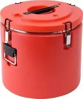 maisto termosas - YATO Termosas maisto transportavimui apvalus, 30 l, Raudona (Red) (YG-09226) - 1 nuotrauka
