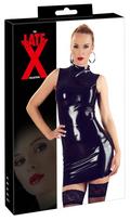 moto apranga - Late X Latex Dress black S Seksuali lateksinė apranga - 1 nuotrauka