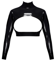moto apranga - Late X Latex Shirt xl Seksuali lateksinė apranga - 2 nuotrauka