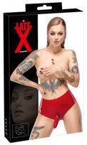 Late X Latex Slip rot S Seksuali lateksinė apranga