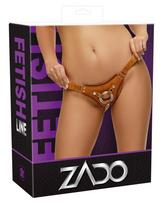 Zado Leather StrapOn natural 2XL Seksuali lateksinė apranga