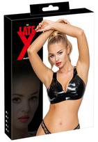 moto apranga - Late X Latex Bustier M Seksuali lateksinė apranga - 1 nuotrauka