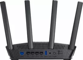 asus router - Asus RT-BE82U BE6500 Juoda (Black) - 1 nuotrauka